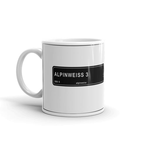 Alpine White Mug, Color Code 300