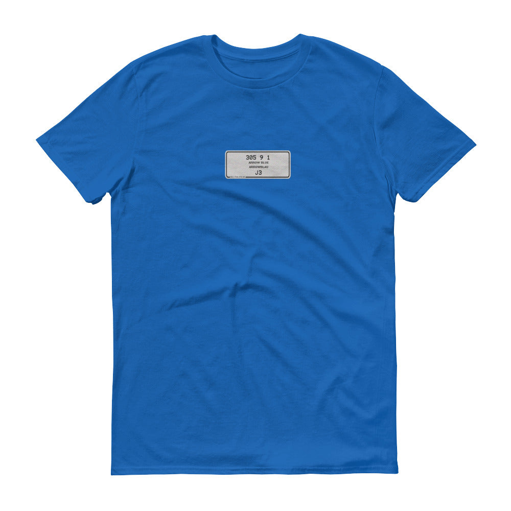 Arrow Blue T-Shirt, Color Code 305 – Car Color Gear