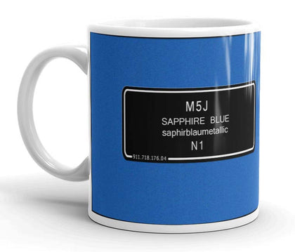 Porsche Inspired Color Code Mugs