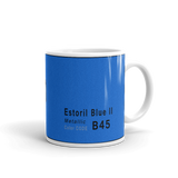 Estoril II Blue Mug, Color Code B45