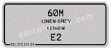 Linen Grey T-Shirt, Color Code 60M