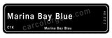 Marina Bay Blue T-Shirt, Color Code C1K