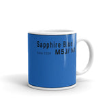 Sapphire Blue Mug, Color Code M5J