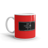 Guards Red Mug, Color Code 80K