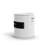 Alpine White Mug, Color Code 300