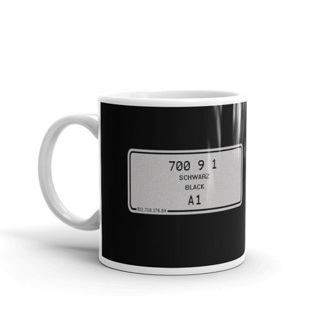 Black 964 Mug, Color Code 700 9 1