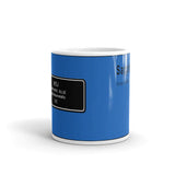 Sapphire Blue Mug, Color Code M5J