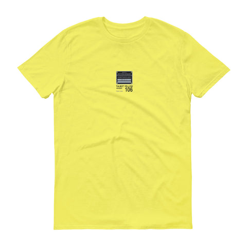 Talbot Yellow T-Shirt, Color Code 106