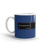 Stormy Blue Pearl Mug, Color Code 35J