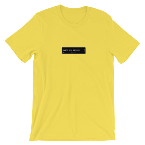 Austin Yellow T-Shirt, Color Code 490