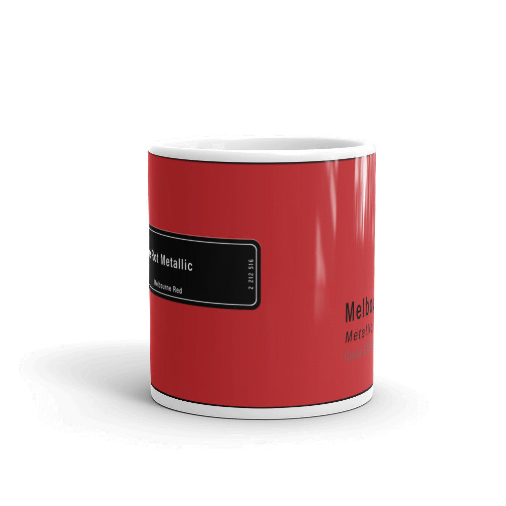 Melbourne Red Mug, Color Code A75 – Car Color Gear