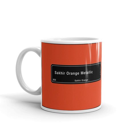 Sakhir Orange Mug, Color Code B50