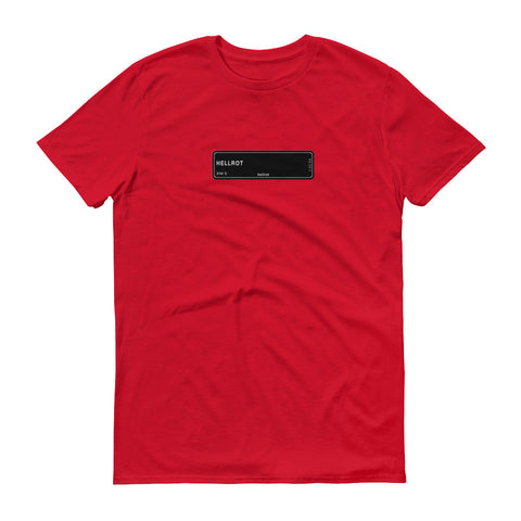 Hellrot Red T-Shirt, Color Code 314