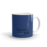 Avus Blue Mug, Color Code 276