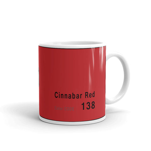 Zinnoberrot Red, Color Code 138