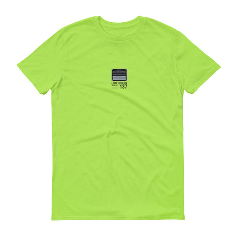 Lime Green T-Shirt, Color Code 137