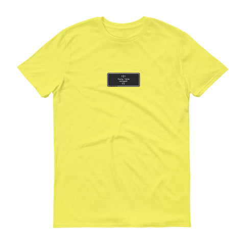 Racing Yellow T-Shirt, Color Code 1S1