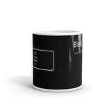 Black Mug, Porsche Color Code 741