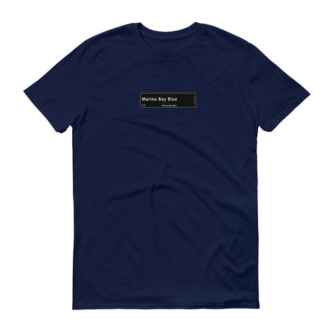 Marina Bay Blue T-Shirt, Color Code C1K
